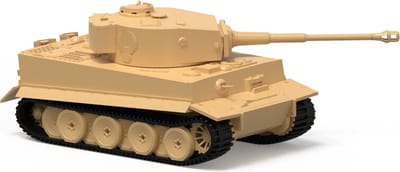 Airfix Modelbouwpakket Militaire voertuigen - 55004 Tiger 1 Tank - Starter Set Plastic - 1:72 - Modelbouw