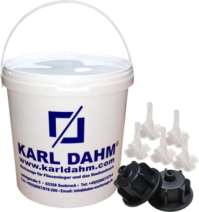 Tegelnivelleringssysteem Basis Set - Tegelgereedschap Egaliseren - Vlakke Tegels Leggen - Professionele Kwaliteit - 12 mm Dikte