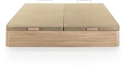 Vente-unique Boxspring 180 x 200 cm - Licht naturel - HESTIA van YSMÉE