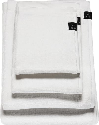 Lina handdoek white 30 x 50 cm - in set van 2