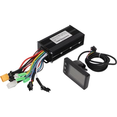 Contrôleur de moteur sans balais S866, panneau 26 A, 3 modes d'onde sinusoïdale, pour vélo de montagne électrique black