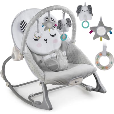 Nukido Baby Relaxstoel met Vibratie en Speelgoed - 0-18 kg
