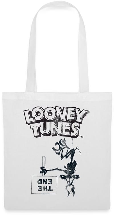 Looney Tunes Wile E. Coyote Tas Van Stof Schoudertas