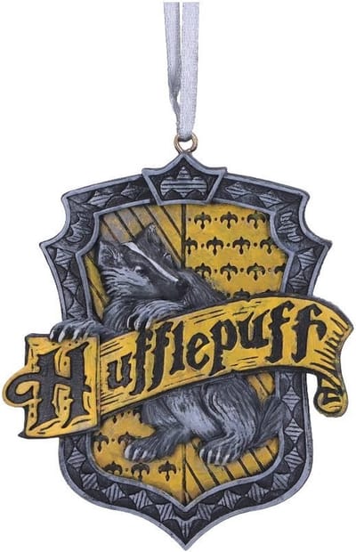 Nemesis Now Harry Potter - Hufflepuff Crest Kerstbal - Multicolours
