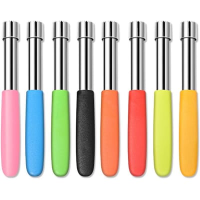 1PCS Apple Corer Pitter Peer Bell Twist Fruit Core Seed Remover Peper Keuken Tool Gadget Gemakkelijk Verwijderen Pit willekeurige kleur