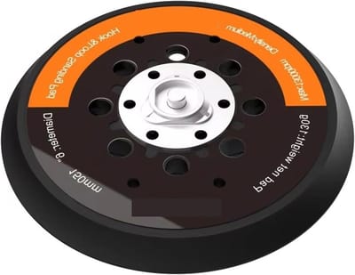 Polijstpad Set - Schuurschijven - Hout Bewerken - Dubbele Actie - 125/150mm - Zwart