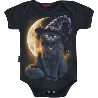Spiral Body - Familiar Magic - Baby Grows - XS tot M - voor Kinderen - zwart