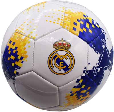 Real Madrid Voetbal Maat 5 - Officiële Fanmerchandise - Bal voor Gras en Kunstgras - Sport & Spel - Officiële Fanmerchandise