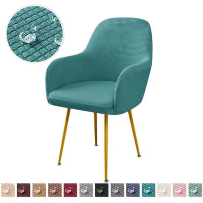 1/6st Waterafstotende Hoge Arm Stoelhoes Elastische Polar Fleece Eetkamerstoelhoes Thuis Hotel Stoelhoes Huis De Chaise 1pcs Chair cover