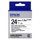 Epson LK-6WB2 magnetische tape zwart op wit 24mm (origineel)