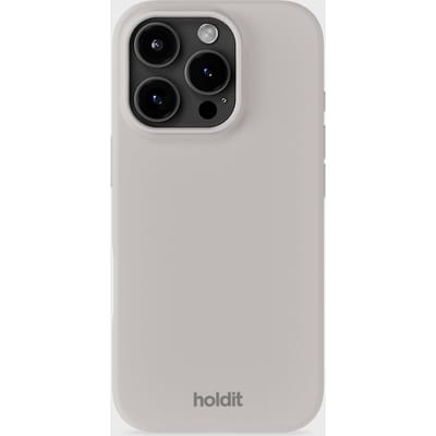 Phone Case Silicone Wool Gray iPhone 16 Pro