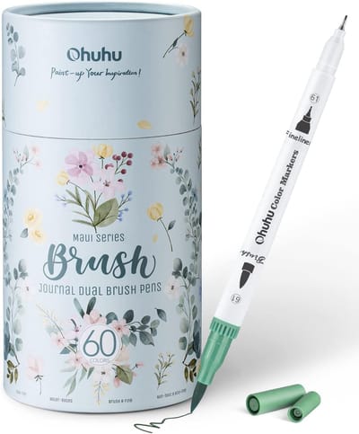 Alcohol Markers - Dubbele Zijde Kunstmarkers - Multicolor - Brush & Fineliner Tips - Voor Creatief Gebruik - Voor Volwassenen