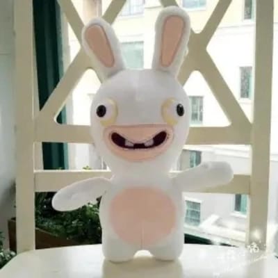 Creatief Konijn Knuffels Lehman Konijn Pop Gek Konijn Knuffel Kinderspeelgoed Grappige Dierenpop Schreeuwend Konijn Cadeau 35cm