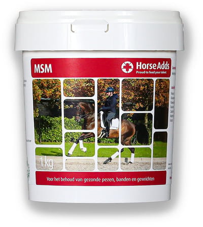 MSM 1 kg - Horse Adds Paardensupplementen