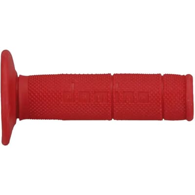 paar speciaal rood rubber domino handvat voor motorcross enduro 1150.82.42.06