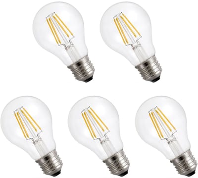 Spectrum LED Lamp E27 8.8W 230V - 1450 Lumen - 4000K Neutraal wit - Natuurlijk licht - Energiezuinig - 5 stuks