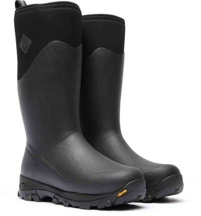 Muck Boot Arctisch ijs lang | Zwart - Regenlaarzen - Maat 43 -
