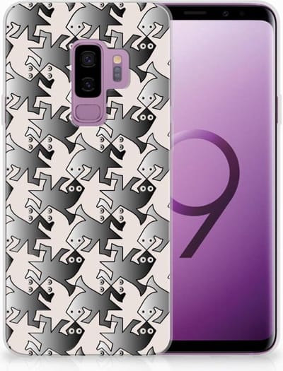 Samsung Galaxy S9 Plus TPU Hoesje Salamander Grey