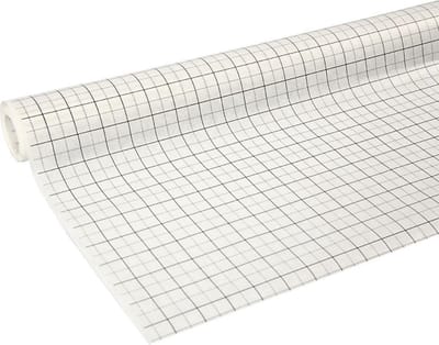2 x rol Patroonpapier ruit 80cmx15mtr
