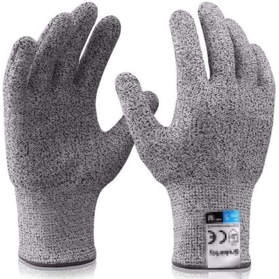 Gants Résistant Aux Coupures, Gants De Travail, Gants De Cuisine, Niveau 5 Protection, De Sécurité Alimentaire, des Gants Tricot,148