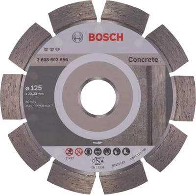Bosch - Diamantdoorslijpschijf Expert for Concrete 125 x 22,23 x 2,2 x 12 mm