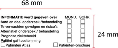 Tekstplaatje Trodat Printy 4915