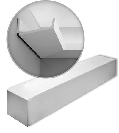 1 doos 8 Kroonlijsten Origineel Orac Decor C352 LUXXUS Plafondlijsten Sierlijsten voor indirecte verlichting 16 m