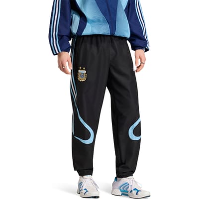Adidas Argentina Broeken Heren - Zwart - Maat M - Poly Mesh