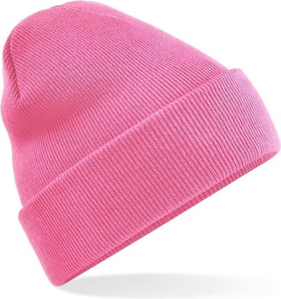 Beechfield Original Cuffed Beanie True Pink