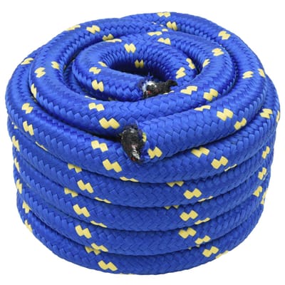 vidaXL - Boottouw - 4 - mm - 5 - m - Blauw