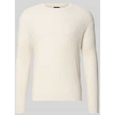 Slim Fit trui met brei-look