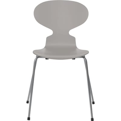Fritz Hansen Ant Stoel - gelakt - nine grey - zilvergrijs