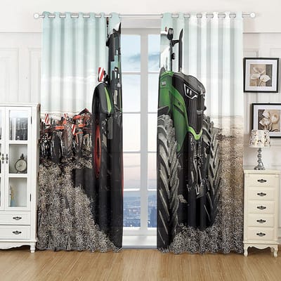 Rode 3D Geprinte Sportwagen Uitzicht Slaapkamer Kamer Gordijnen Voor Woonkamer Slaapkamer Dunne Gordijnen Raam Draperieën Stoffen Gordijn 2 stuks W50H130(CM)x2&Hook gray