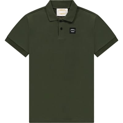 In Gold We Trust The Club Shortsleeve Forest Night Maat: XS | Poloshirts Outlet | Unisex | Groen