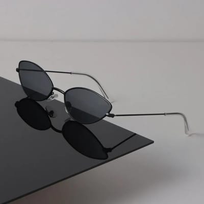 Lunettes de soleil rectangulaires vintage pour femmes et hommes, lunettes de mode de designer de luxe, lunettes élégantes pour la protection UV décontractée Other