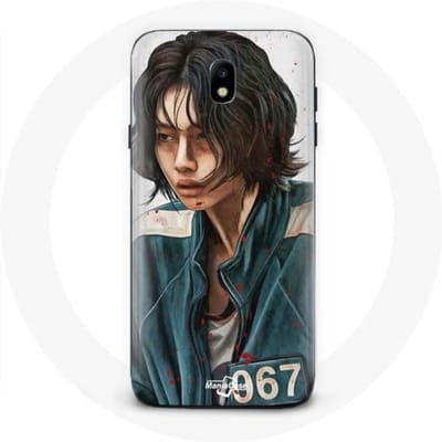 Samsung Galaxy J3 2017 hoesje Inktvis Game Kang Sae Byeok Nummer 067