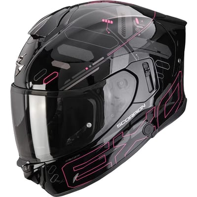 Scorpion EXO-530 Fond Black Pink - Integraalhelm - Maat M - Motorhelm - ECE 22-06 gekeurd