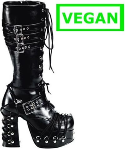 Charade-206 black matt - (EU 37 = US 7) - Demonia