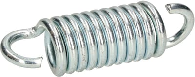 KOTARBAU® Schommelveer, Veer voor Hangmat, 5 mm, Verzinkt Staal, 10 Windingen, Zilver, Hangstoel Veer, Hangstoelveer, Trekveer met Haken, Hangmat trekveer