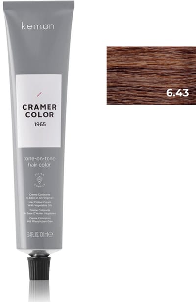 Kemon Cramer Tot 6.43 Dk Copper Gld Blonde 100Ml V2