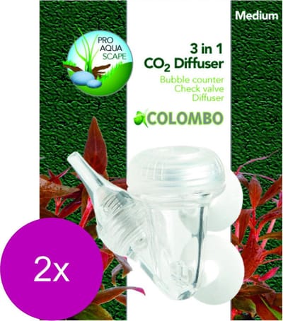 Colombo Co2 3-1 Diffusor Large - Bemesting - 2 x per stuk