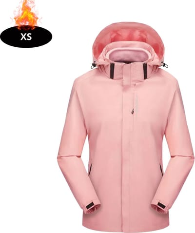 Livano Windjas Dames - Parka - Lente & Herfst - Jas - Volwassen - Windjack - Windbreaker - Outdoor - Roze - XS