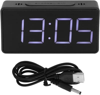 Digitale LED Wekker met Snooze Functie en Groot Display