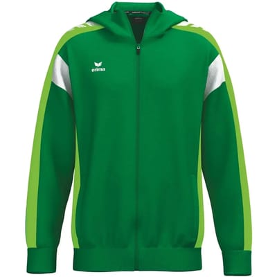 Erima Celebrate 125 Trainingsjack Met Capuchon Heren - Smaragd / Green Gecko | Maat: S