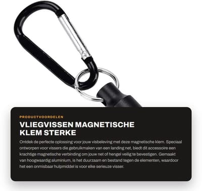 Dailygoods- Magneetgesp Krachtige Magneten - Ophanghouder - Visaccessoires - Vissen - Roestvrij Staal - Duurzaam - Visspullen
