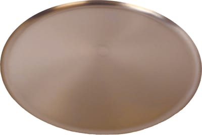 XLBoom Bao Tray Large Ø 39cm Soft Copper - Design serveerschaal van roestvrij staal - Verkrijgbaar in Soft Black | Matt Black | Soft Copper | Red | Green - Luxe dienblad voor tafel & interieur