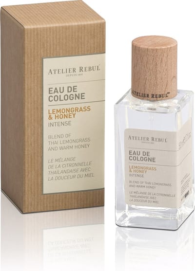 Atelier Rebul Lemongrass & Honey - Eau de Cologne (50ml) - Desinfecterend - Antibacterieel
