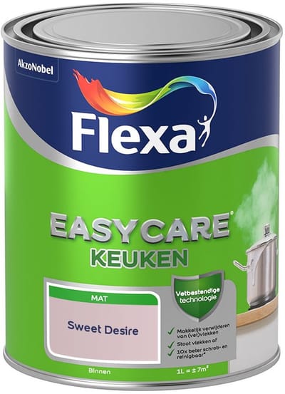 Flexa - Easycare Keuken - Sweet Desire - Mengverf - 1 L