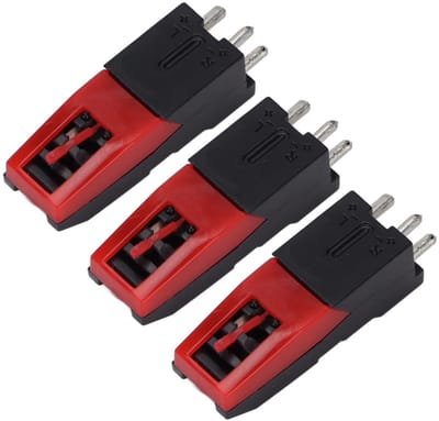 Dailygoods- Platenspeler Naald Vervanging - 3 Stuks - Antieke Stylus