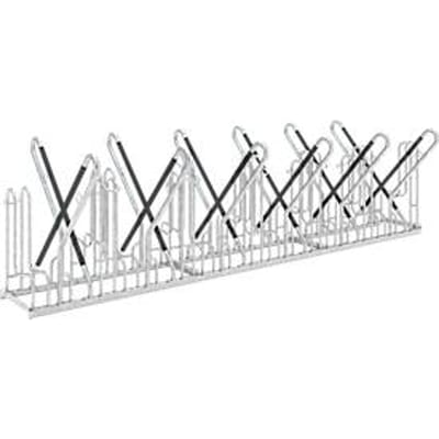Parkeerplaats WSM 4722 XBF, 2-zijdig, voor banden tot 64 mm, 12 parkeerplaatsen, B 3240 x D 1270 x H 845 mm